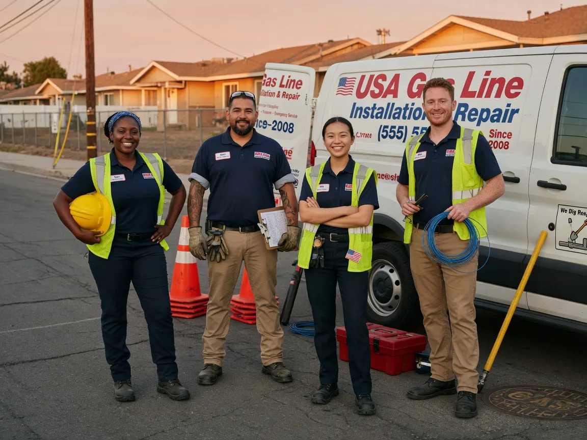 Gas Line Installation company in Lyman, ME